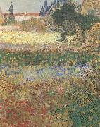 Garden in Bloom (mk09), Vincent Van Gogh